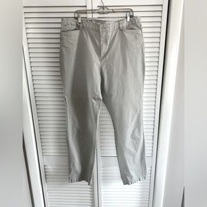 Eddie Bauer stretch chinos - pummice
